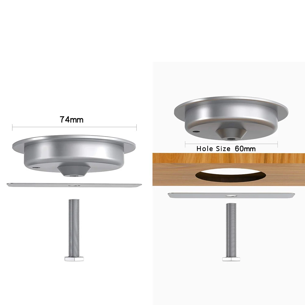 10w fast waterproof wireless charging pad furniture embedded restaurant table wireless phone charger free global shipping