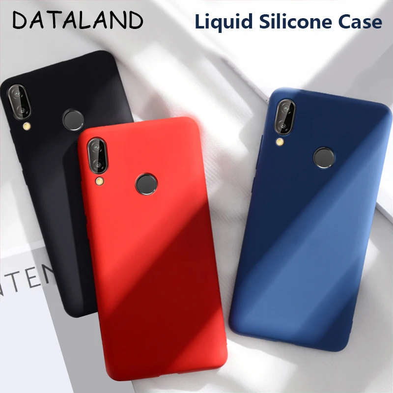 Чехол для Huawei P20 Lite роскошный Ультратонкий Мягкий силиконовый чехол из жидкого