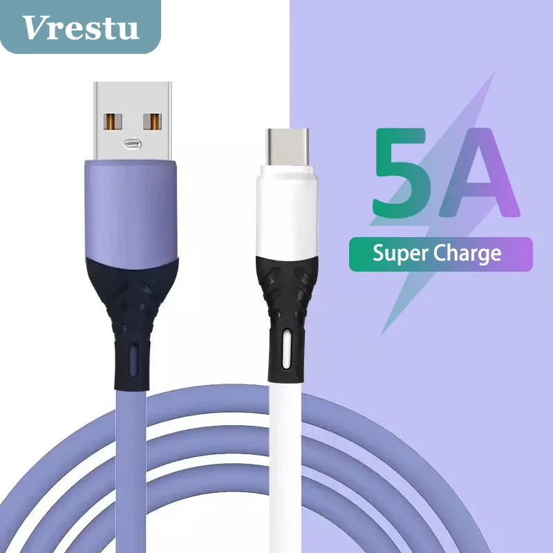 

5A Quick Charger Cable USB Micro USB C Cable for iPhone iPad Samsung Xiaomi mi Huawei Oneplus Multi Charge Kable كابل شاحن سريع