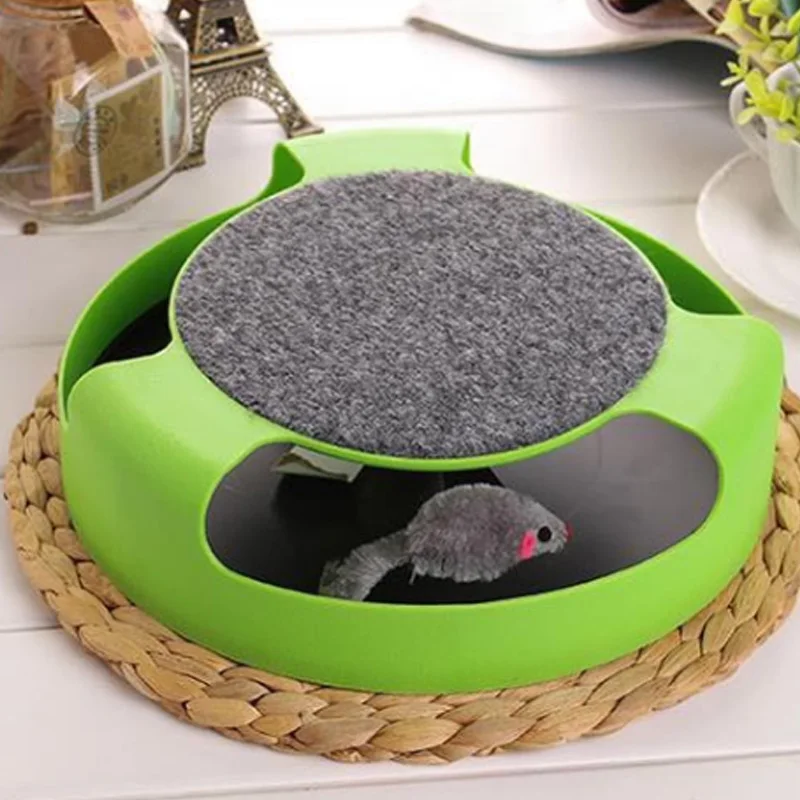 Игрушка для питомца кошки ловушка мышь забавная игрушка кота с мышками милый кот