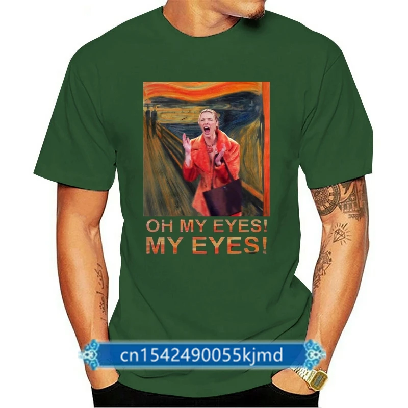 

Phoebe Buffay Oh My Eyes My Eyes T Shirt Black Cotton Ladies S-3XL US Supplier