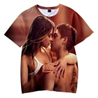 2021 после того, как мы сталкивались Футболка с принтом 3D детская тенниска для детей летняя футболка с короткими рукавами для мальчиков и девочек футболка в стиле Харадзюку уличная одежда для маленьких мальчиков