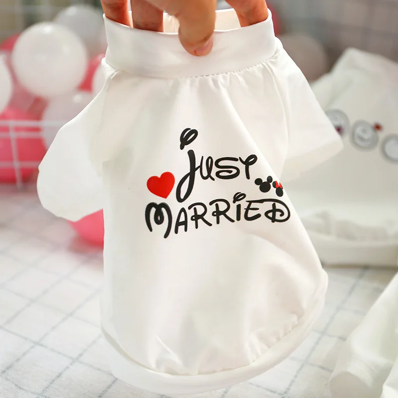 Одежда для собак Тедди весенне летняя тонкая классная черно белая футболка