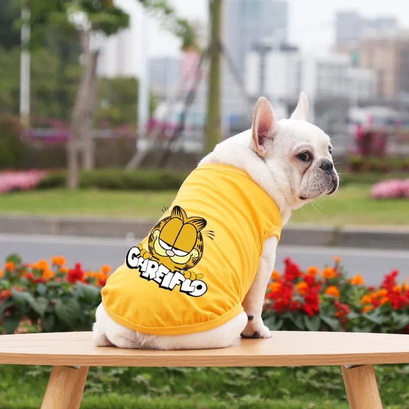 Жилет для домашних питомцев летняя крутая Милая Одежда собак одежда щенков из