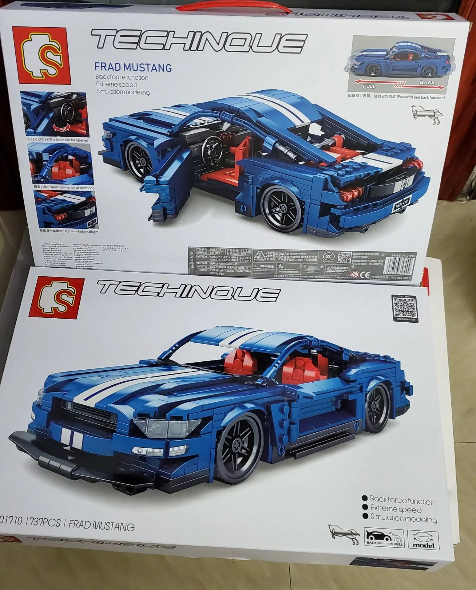 Блоки SEMBO супер гоночный автомобиль строительные блоки знаменитая модель