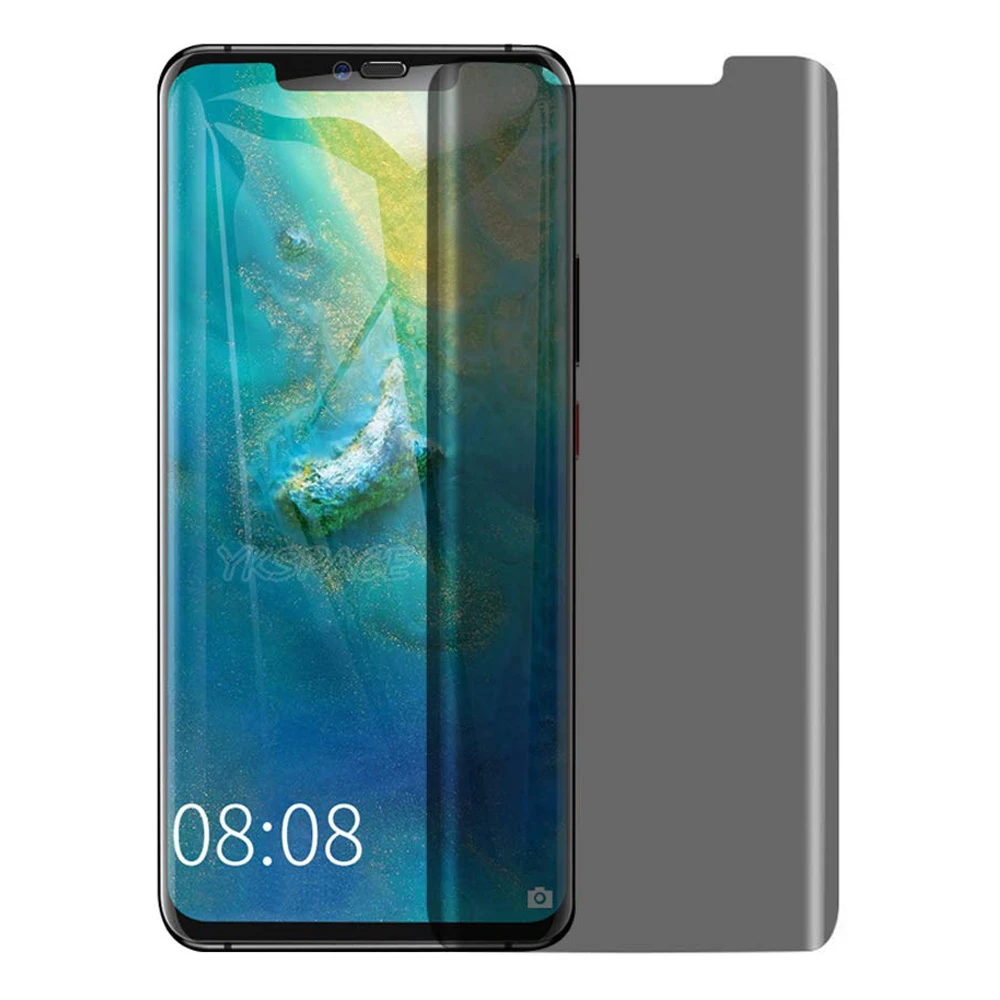 3D закругленные края полная Защита экрана для huawei mate 20 30 P30 Pro 20pro 30pro антишпионское бликовое Стекло 9H