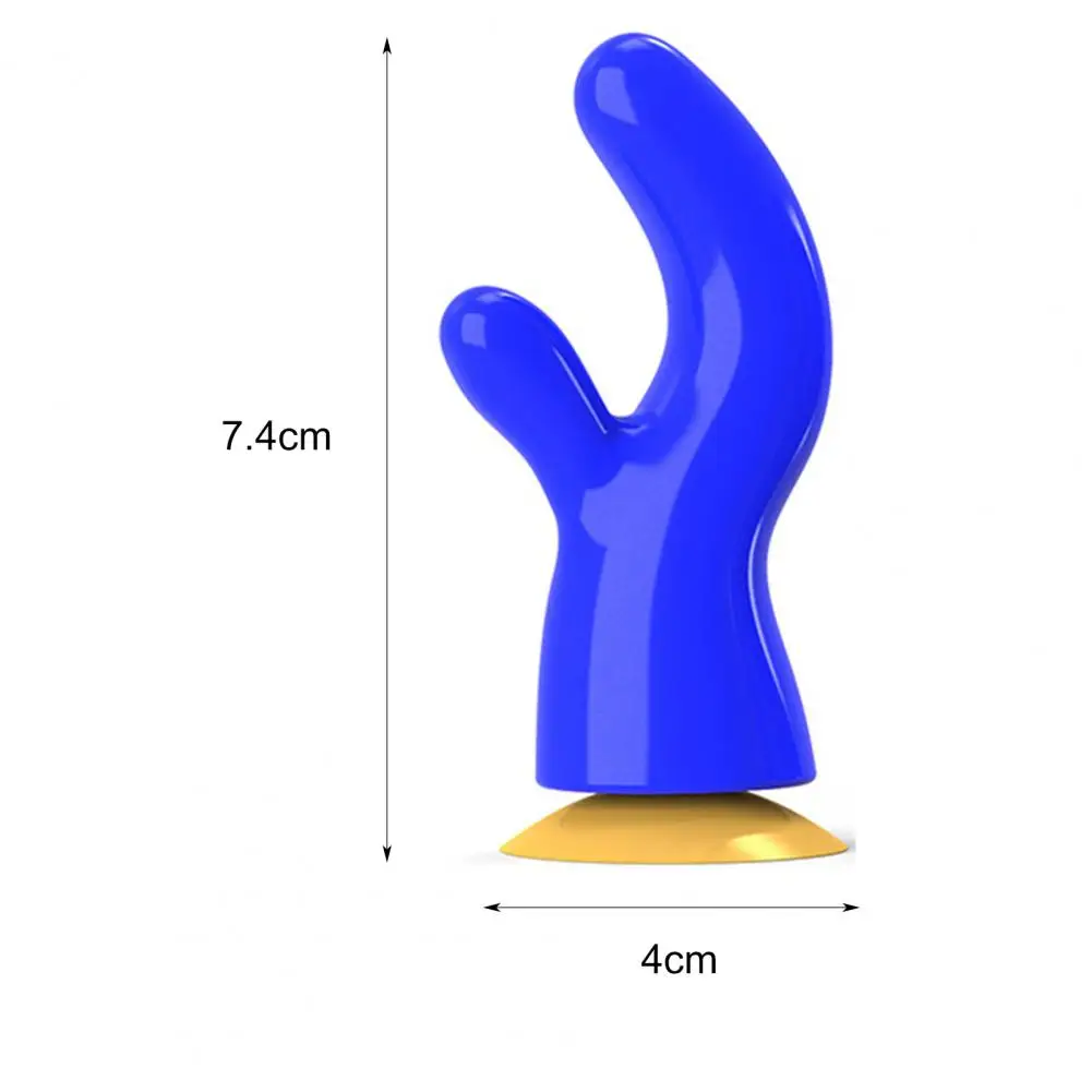 

1 Pair Helmet Ornament Universal Anti-drop ABS Motorcycle Helmet Headwear Antler Suction Cups for Helmets Decor