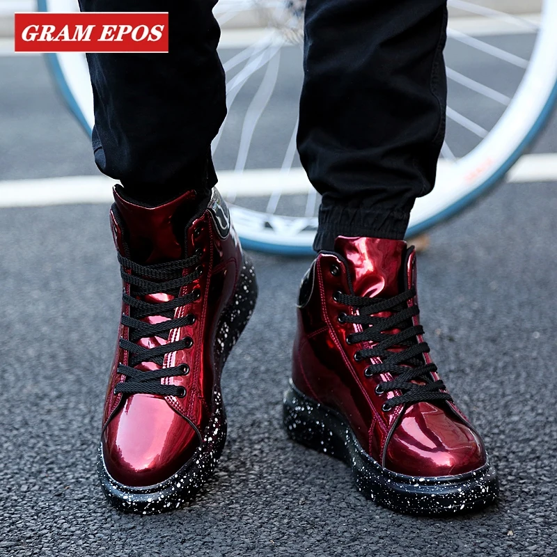 Мужские кроссовки на толстой подошве дышащие с амортизирующим эффектом