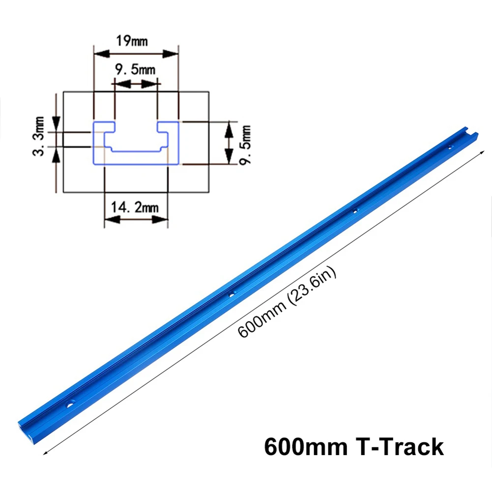 

Alloy Miter Jig T-Track Miter Jig Tools For Woodworking Router Aluminium Parts Useful