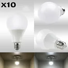 10 шт.лот Светодиодная лампа E27 AC 220V лампочки SMD2835 реальные Мощность 3 Вт, 6 Вт, 9 Вт, 12 Вт, 15 Вт, 18 Вт, 20 Вт, хит продаж высокое Яркость, СИД лампочки