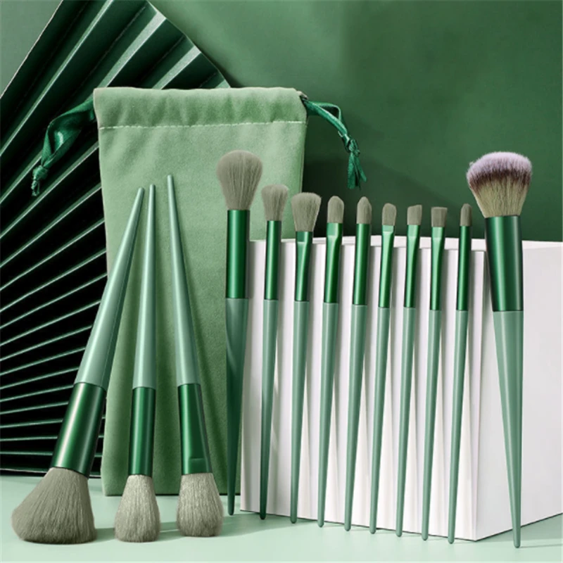 

13Pcs/Set Makeup Brushes Set Face Eye Shadow Foundation Powder Eyeliner Eyelash Lip Make Up Brush Beauty Tool with Bag