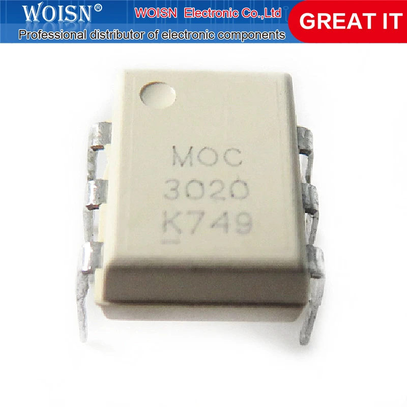 5 шт./лот MOC3020M MOC3020 DIP 6 в наличии|Интегральные схемы| |