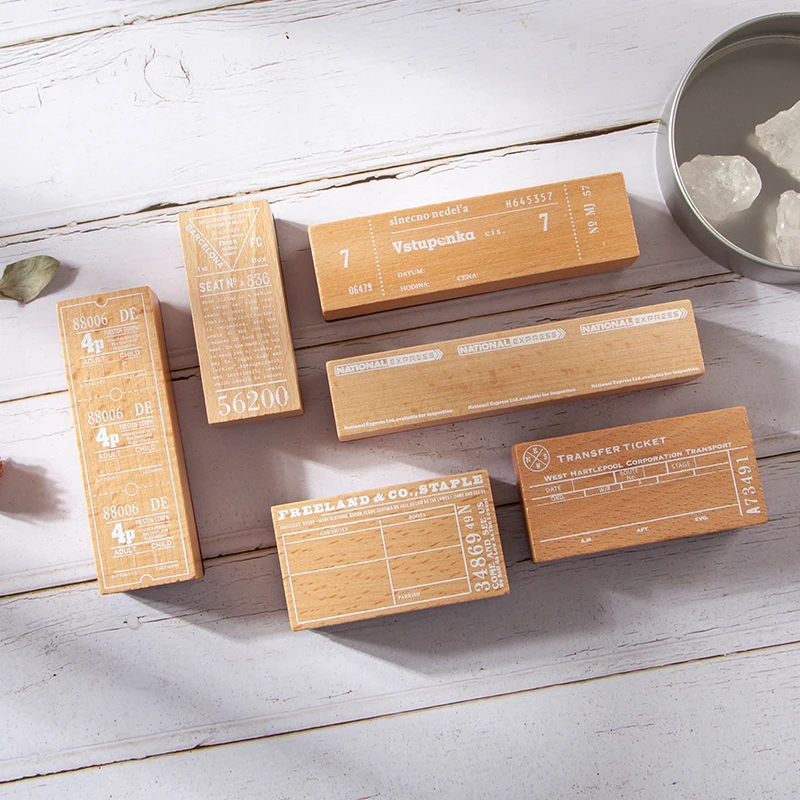Винтажная серия билетов Тур печать канцелярские товары креативные путешествия