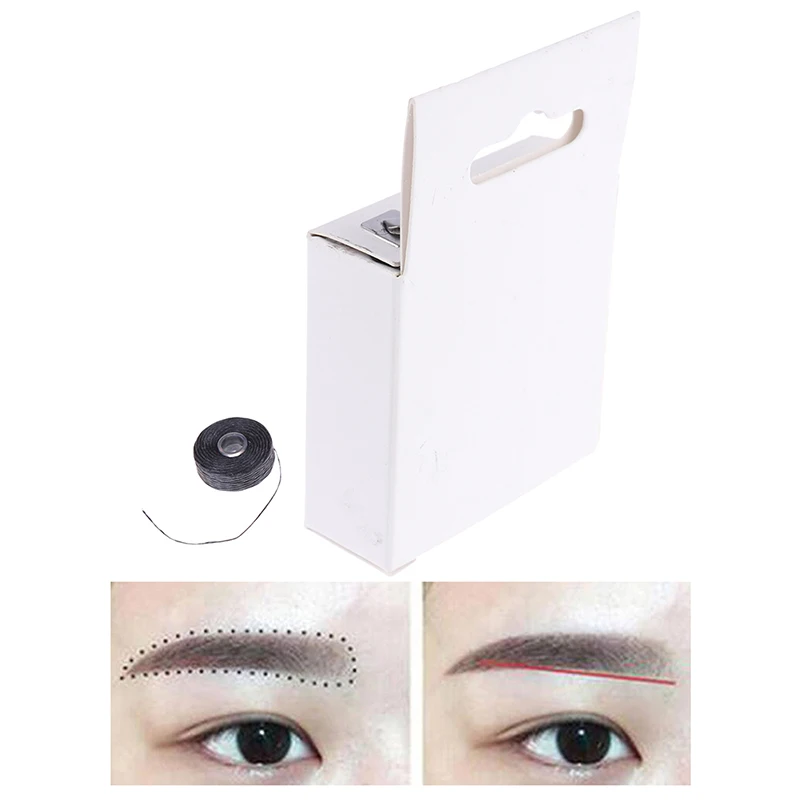 

Предварительно затиненные Струны для нанесения бровей, пигментная нить для нанесения бровей, нить для перманентного макияжа, аксессуары дл...