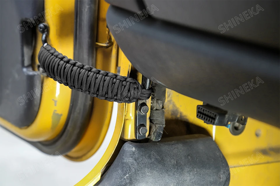 Натяжные ремни для Jeep Wrangler TJ 1997-2006 Передняя и задняя дверь Регулируемый ограничительный защитный ремень для Jeep Wrangler