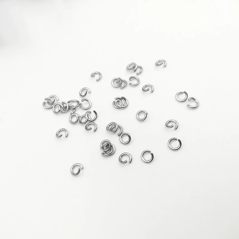 1 упак./лот открытые прыгающие кольца из нержавеющей стали 5/6/7/8/10 мм разъемы для