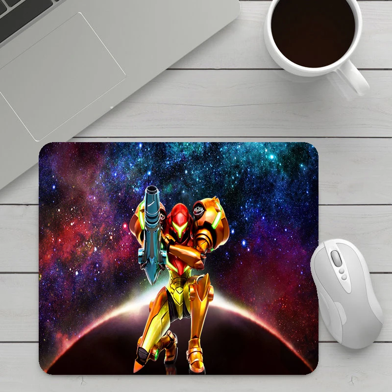 

Gaming Mouse Pad Gamer Metroid Mousepad Anime Mouse Mats Pc Gamer Complete Keyboard Mat Deskmat Table Pads Diy Mausepad Deskpad