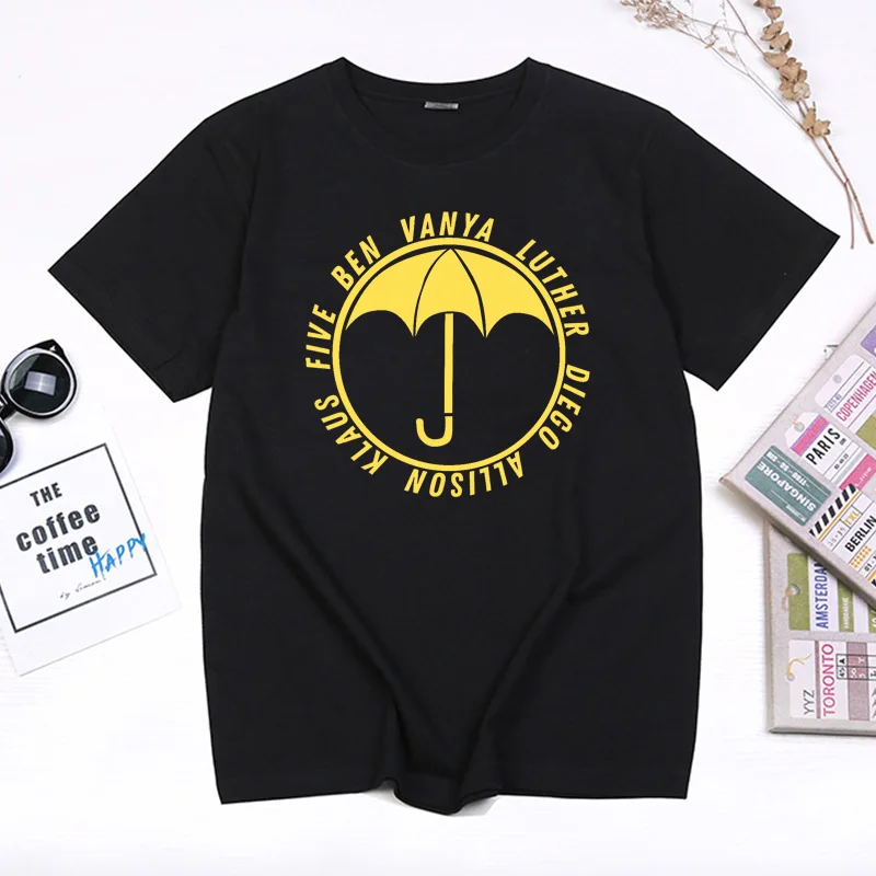 

The Umbrella Academy Harajuku T Shirt Women Diego Cha-Cha Graphic Anime Tshirt Casual Vintage 90s Cartoon Female Tee Camisetas