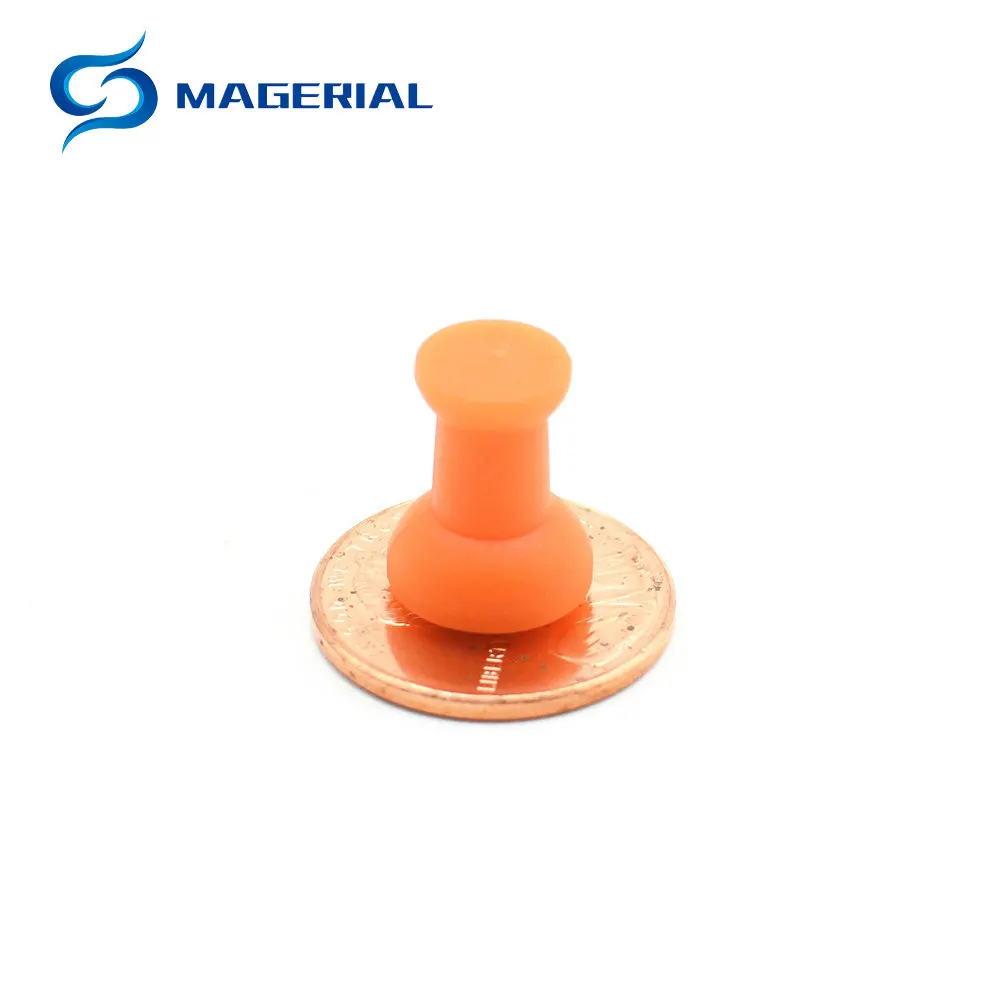 50 магнитных штифтов 8 в ассортименте прозрачные многоцветные стиле Pawn 4 для дома