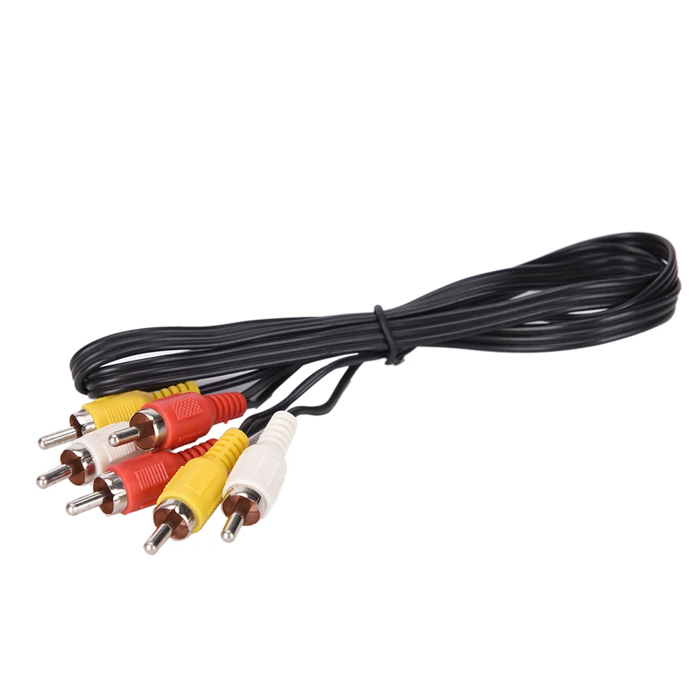 

Композитный AV-кабель JETTING 3 RCA папа-3 RCA папа 1 м 1 шт.