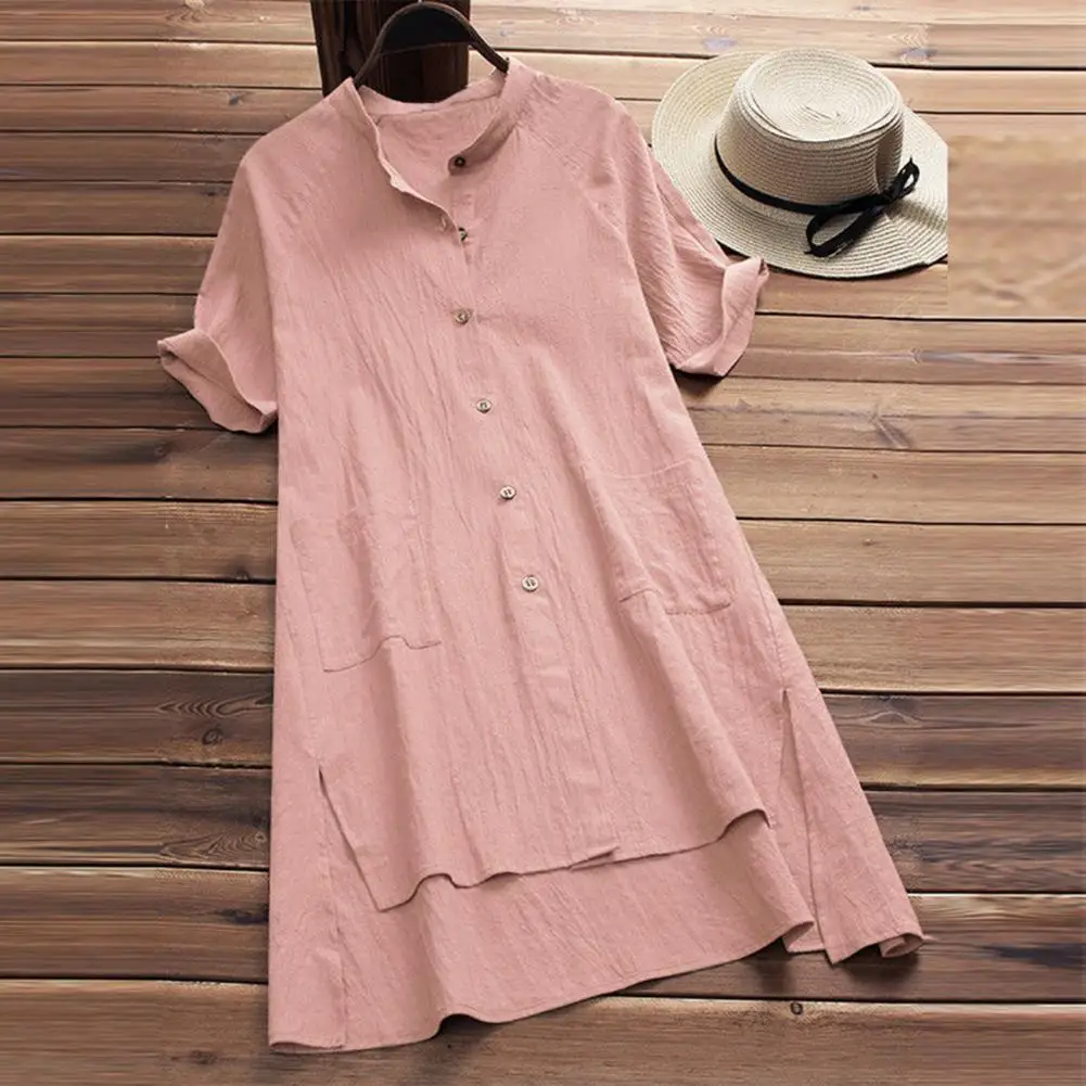 

Женские рубашки, пуловер, топы, блузка, женская футболка на пуговицах, свободная блузка, топ, Повседневная рубашка с коротким рукавом, женска...