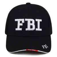 new fashion baseball hat adjustable unisex fbi letter embroidery outdoor casual caps hip hop gorras gift for girlfriend
