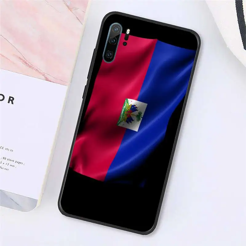 

Vintage Haitian Flag Symbol Phone Case For Huawei honor Mate P 10 20 30 40 Pro 10i 9 10 20 8x Lite Y91C V17 6.38 6.44