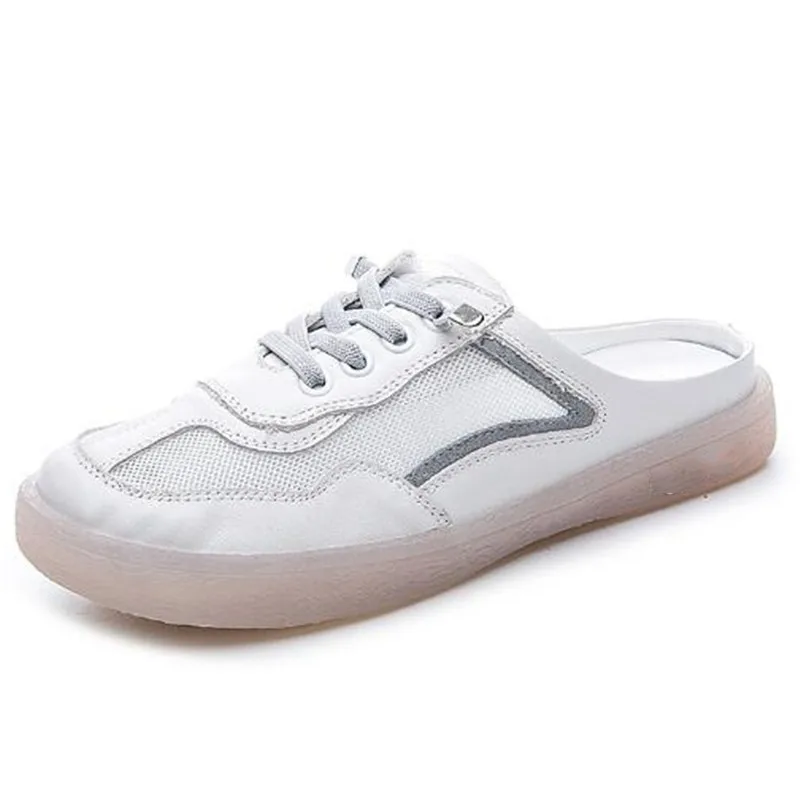 

Новинка лета 2021, высококачественные сандалии из яловой кожи с сетчатым верхом, элегантные модные элегантные шлепанцы на мягкой подошве, сан...