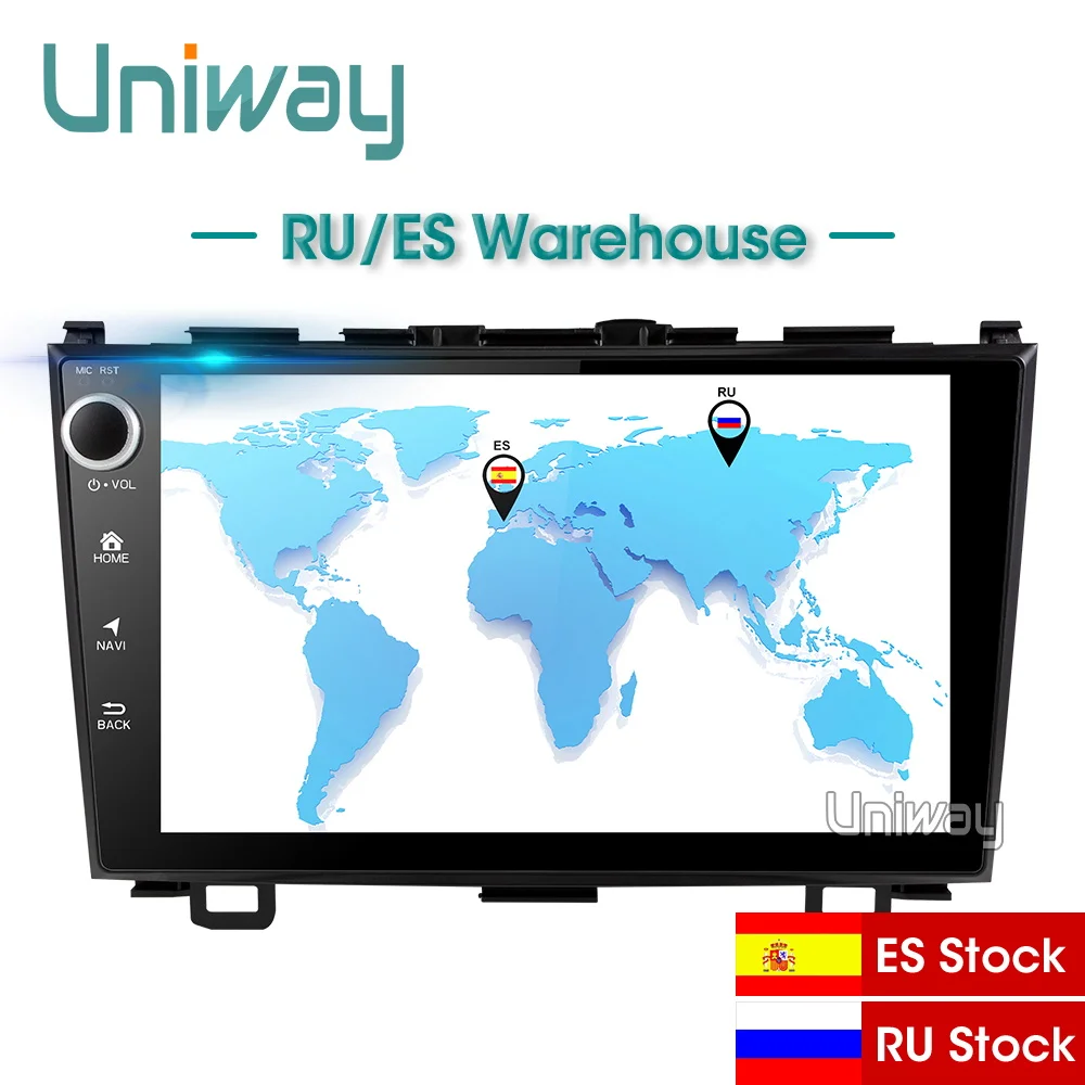 Автомагнитола Uniway ACRV9081 2 Гб + 32 ГБ android 8 1 с gps-навигацией для Honda CRV | Автомобили и