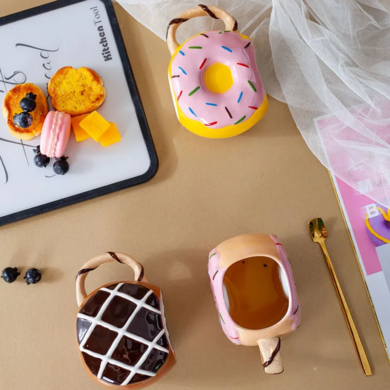 Керамические чашки с героями мультфильмов знаменитостей детская Милая кружка