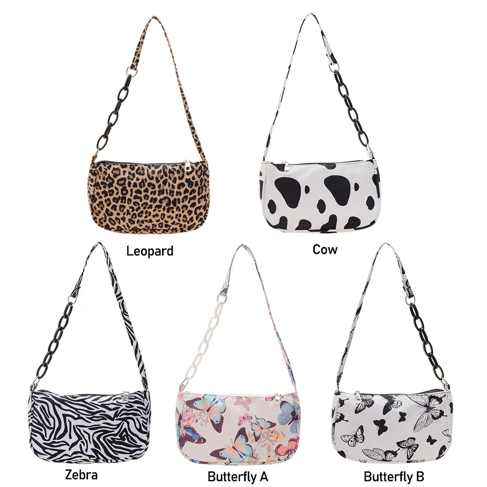 Повседневная однотонная сумка-кошелек нейлоновая дамская сумочка в стиле ретро