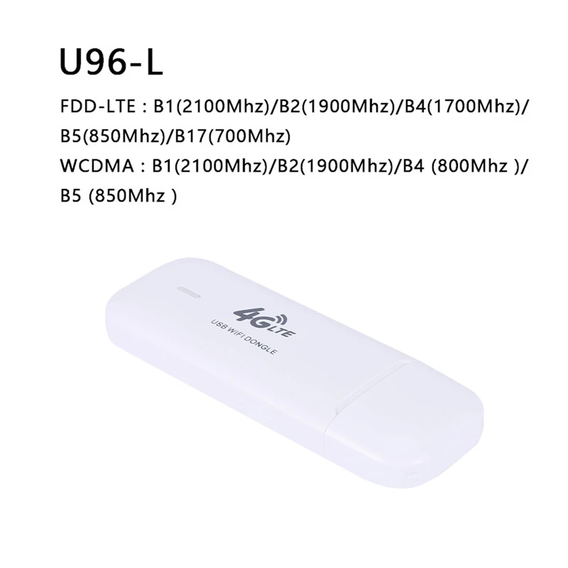 

USB Dongle 4G Router Modem MDM9610 WiFi Hotspot 150Mbps with SIM Card Slot for iPad Huawei iPhone12 Laptop
