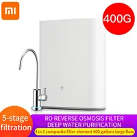 xiaomi 400g water purifier reverse osmosis home kitchen water filtration system app control water quality monitoring filter