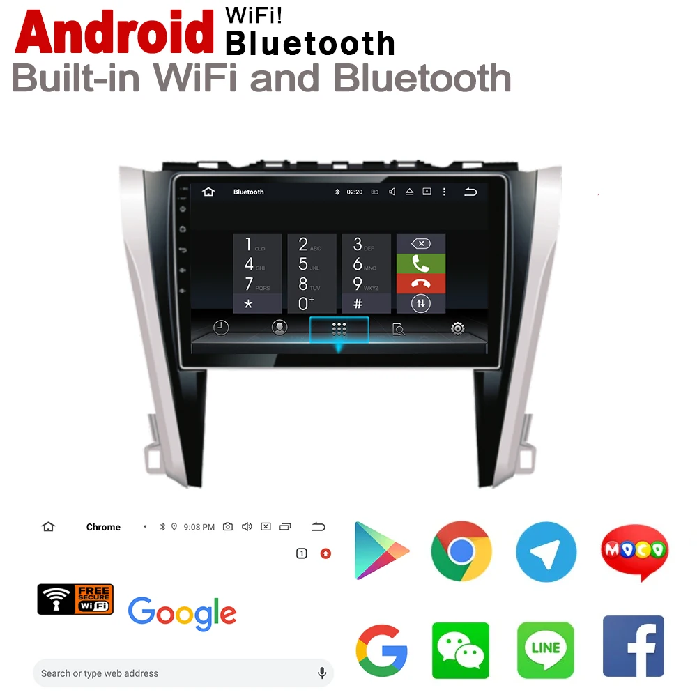 ZaiXi HD IPS экран DSP стерео Android автомобильный DVD GPS Navi карта для Toyota Camry 2015 ~ 2018 2 DIN