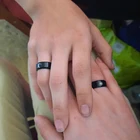 Парные кольца из нержавеющей стали простой солнце и луна Стиль для влюбленным, 3 вида цветов для женщин и мужчин, свадебные кольца ко Дню Святого Валентина, ювелирные изделия в качестве подарка