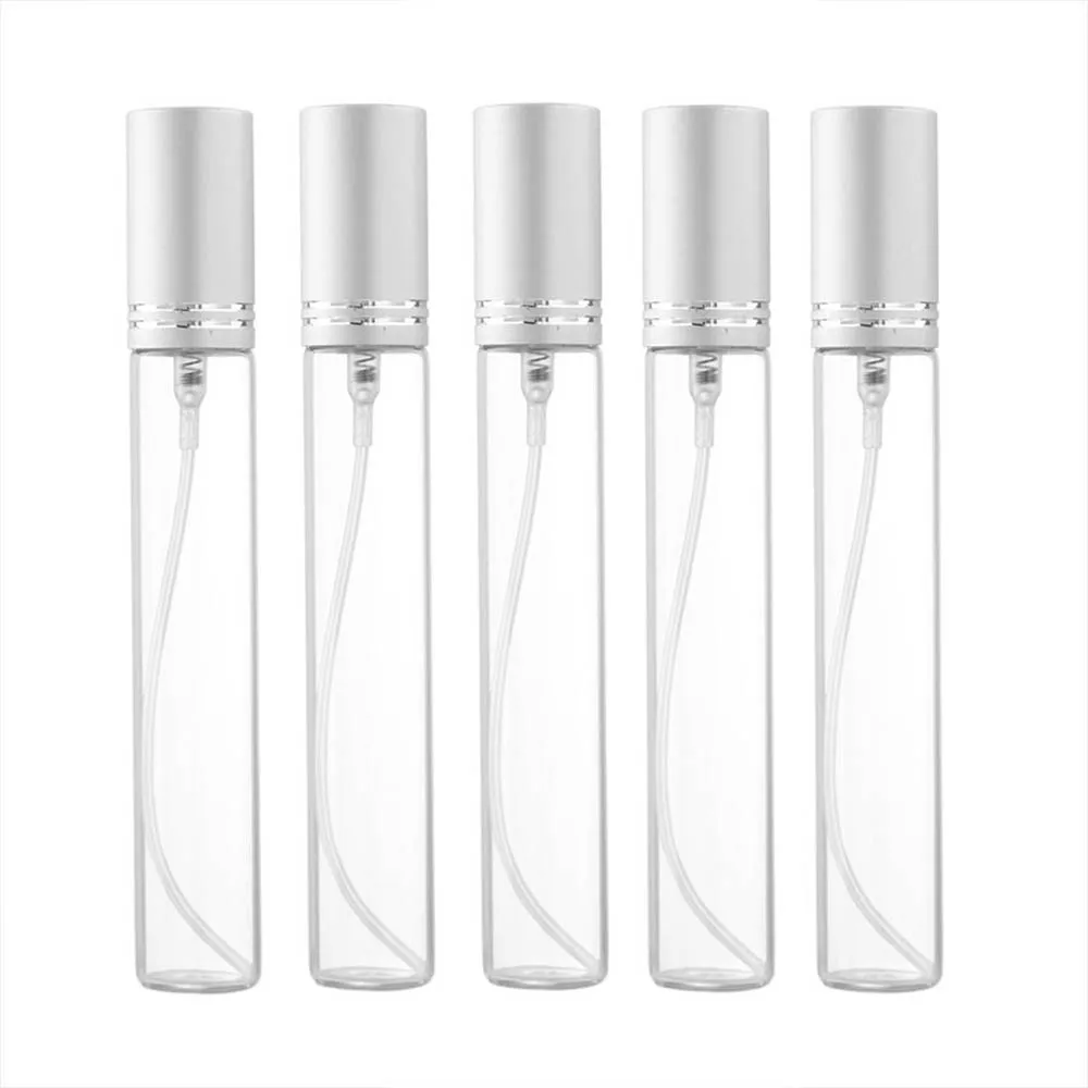 

5pcs15ml Portable Refillable Empty Glass Perfume Bottle 1/2oz Parfum Atomizer Fragrance Bottle Perfume Vials Cosmetic Containers