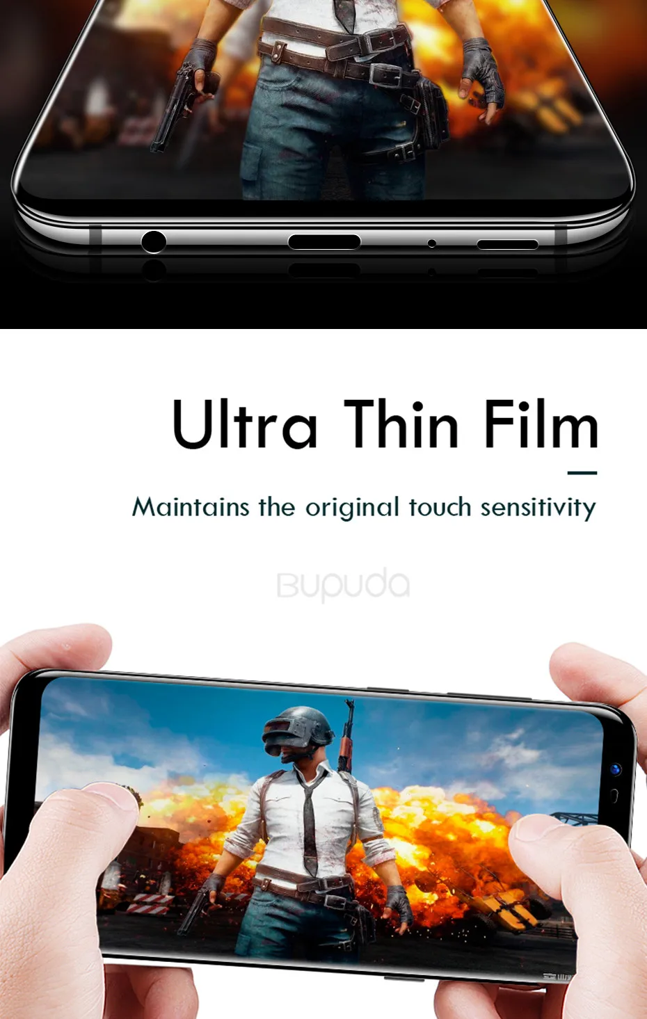 20D полное покрытие из закаленного стекла для samsung Galaxy S7 S8 S9 Plus Note 10 9 8 Защитная пленка для экрана для samsung A6 A8 PLus стекло