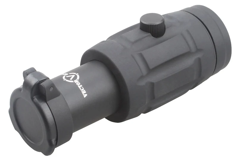 10 шт. векторная оптика в резиновой оболочке Регулируемая AR15 Red Dot тактическая 5x Лупа с откидной стороной QD Крепление 30 мм Охота