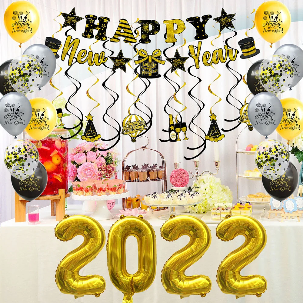 Фотообои с надписью &quotHappy New Year 2023" |