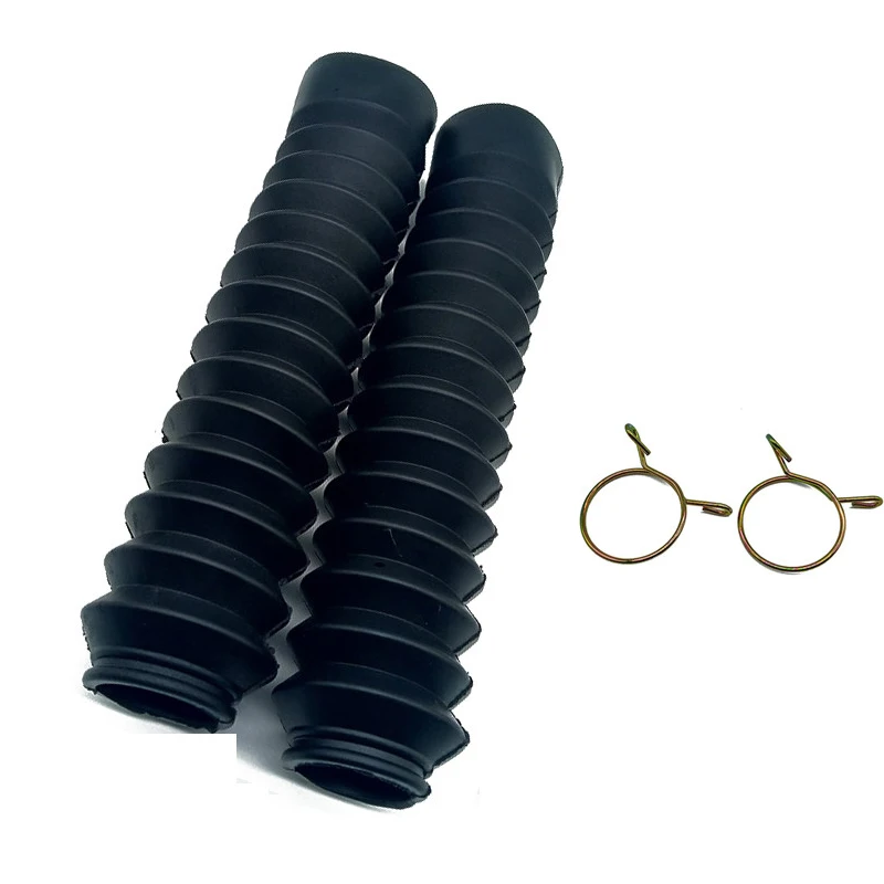 2 шт. 42 мм мотоциклетные резиновые накладки на переднюю вилку гетры для ботинок