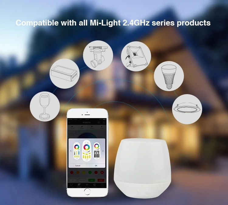 Milight 2 4 ГГц Wi Fi мост управление ler Hub iBox2 новейшая 3 0 Версия беспроводной для IOS Iphone
