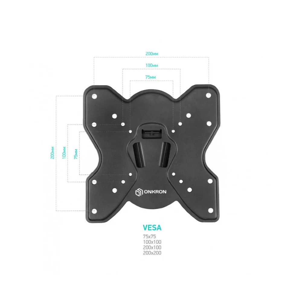 ТВ кронштейн ONKRON 17-42&quot BLACK M1S |