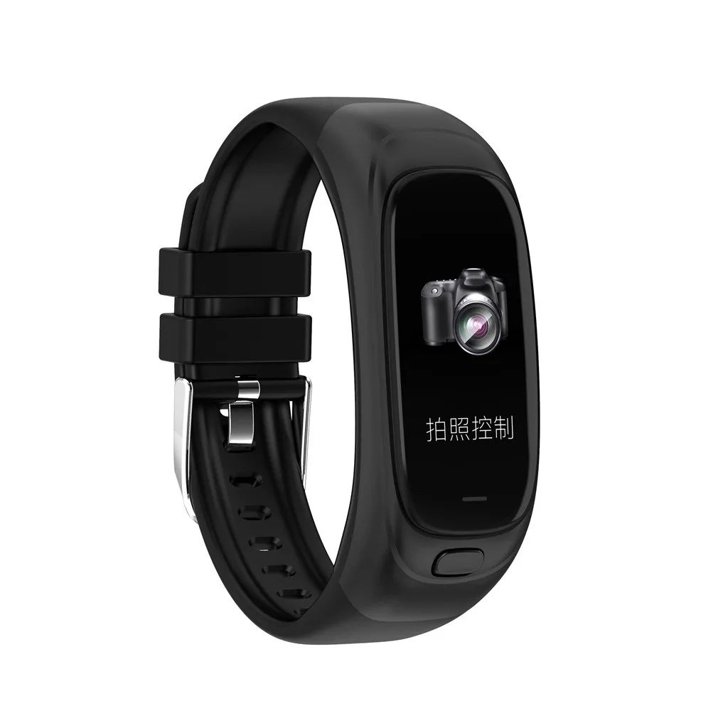 

HIPERDEAL(HIPERDEAL) Wristbands Bluetooth 4.0 Disk Heart Rate Blood Pressure Sleep Monitoring Smart Watch 2020 Sports Band