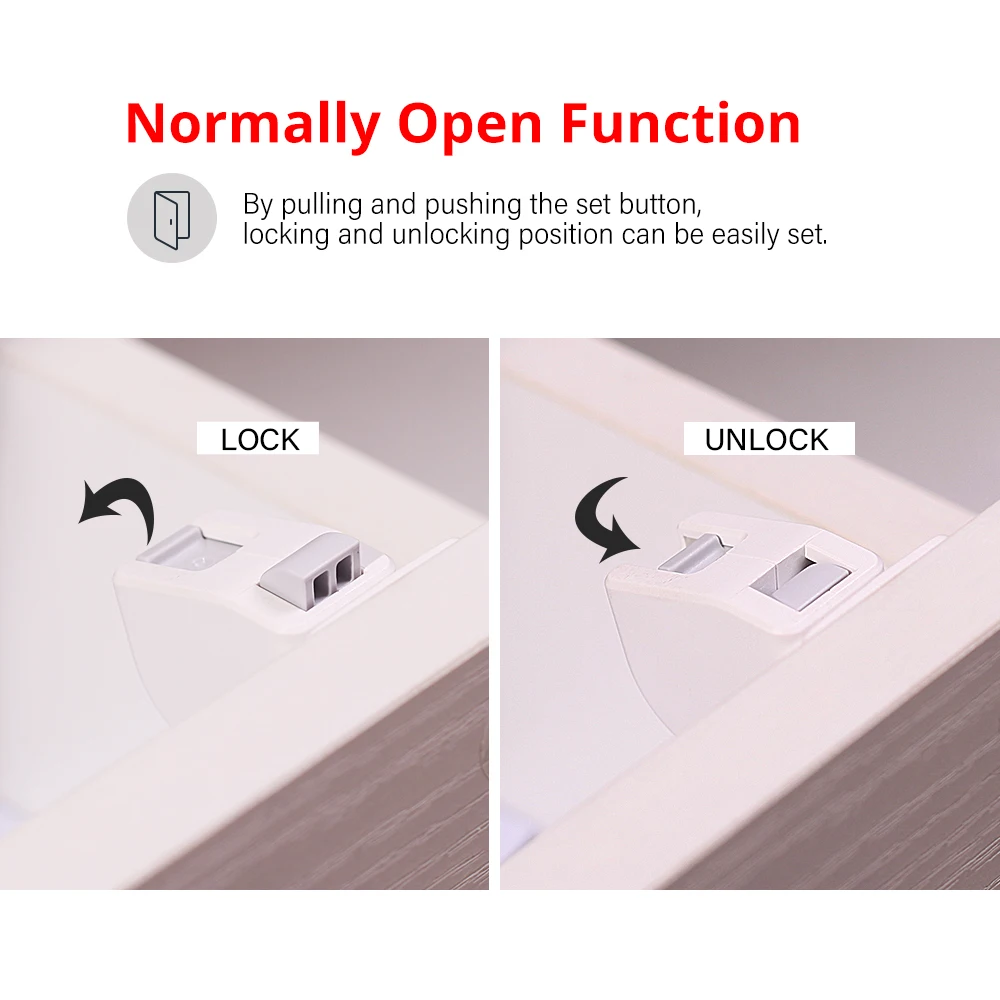 EUDEMON High Quality Baby Safety Magnetic Lock Prevent Kids from Opening Cabinets Child Proofing Magnetic Cupboard Door Latch