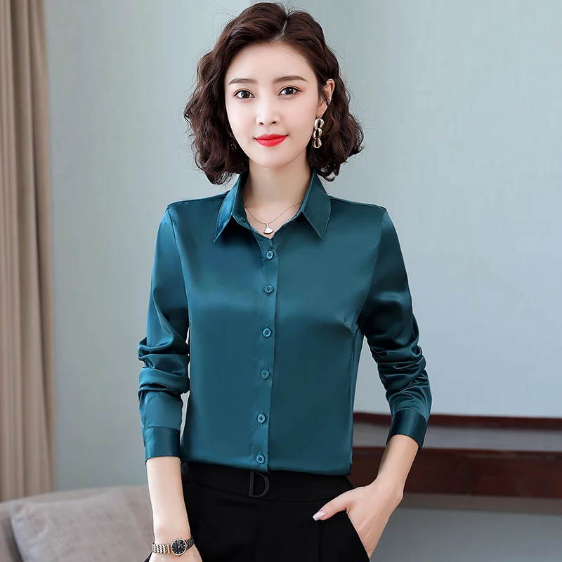 TingYiLi M-4XL Женская Фотографическая рубашка с длинным рукавом в Корейском стиле