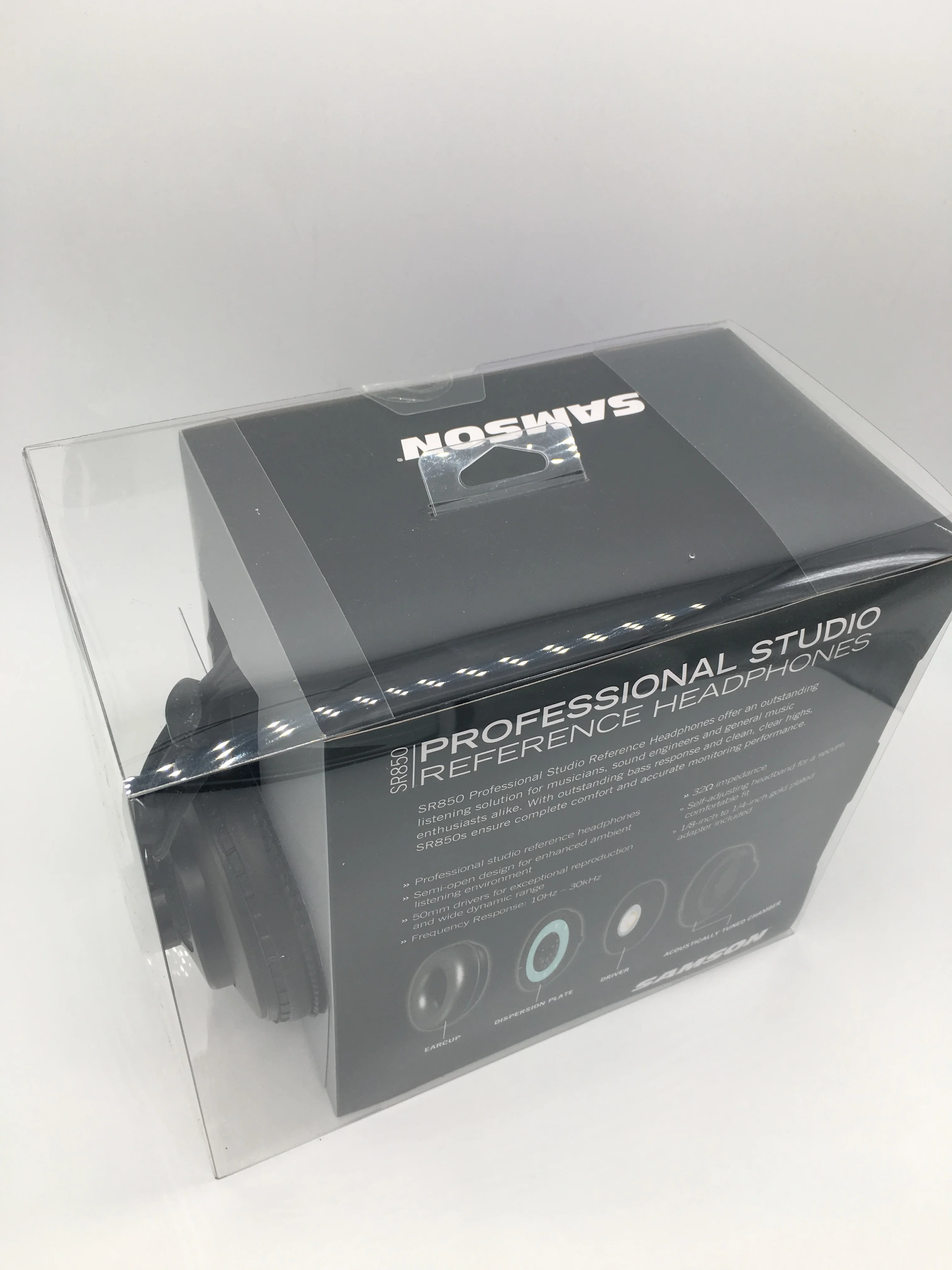 Лидер продаж пара Самсон SR850 Профессиональный наушников монитор полу-Открытая