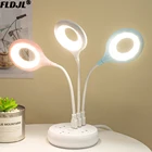 Светодиодная портативная Гибкая кольцевая лампа с USB, светильник для спальни, чтения, ночной Светильник для чтения, лампа для защиты глаз, освещение для чтения стола, ноутбука, ПК, ноутбука