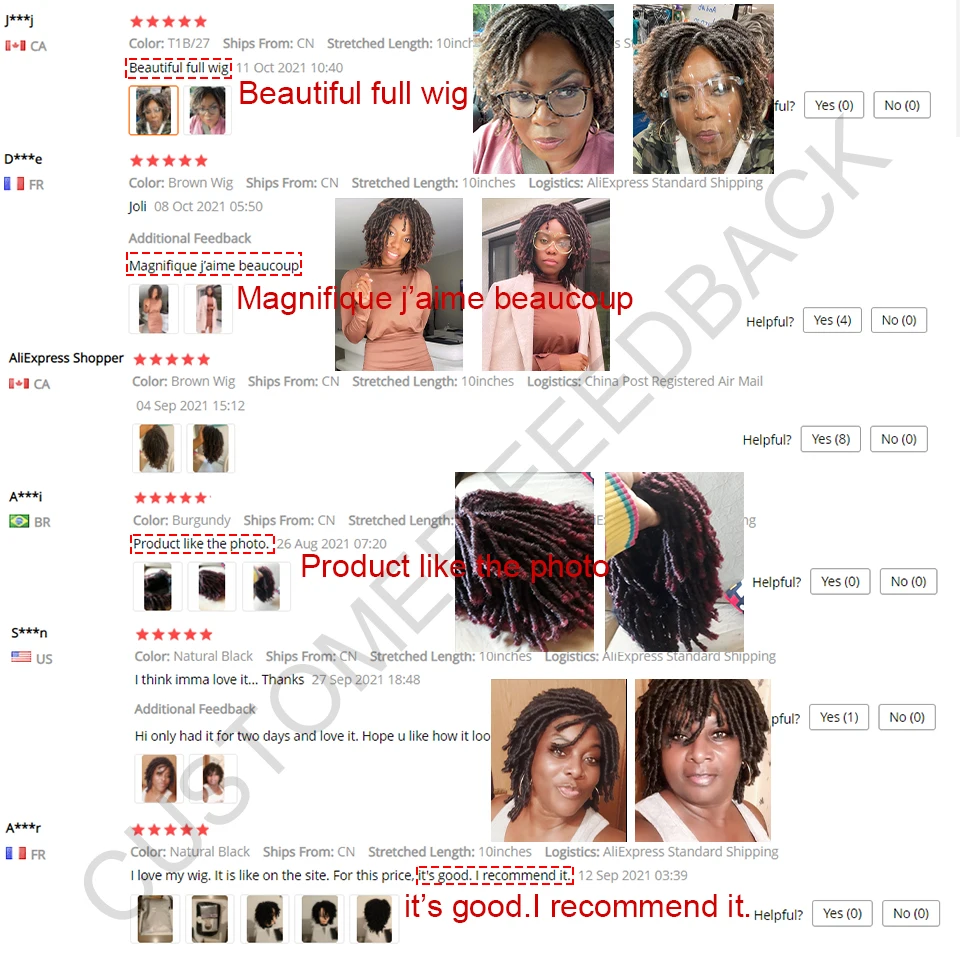 Beaudestiny Dreadlock парик Синтетический блонд короткий афро вьющийся Плетеный Твист