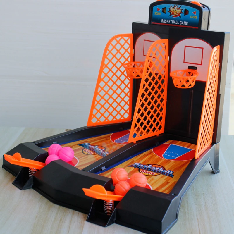 

Desktop Basketball Games Mini Finger Basket Sport Interactive Table Battle Toy Party Games Toy For Boys Gifts