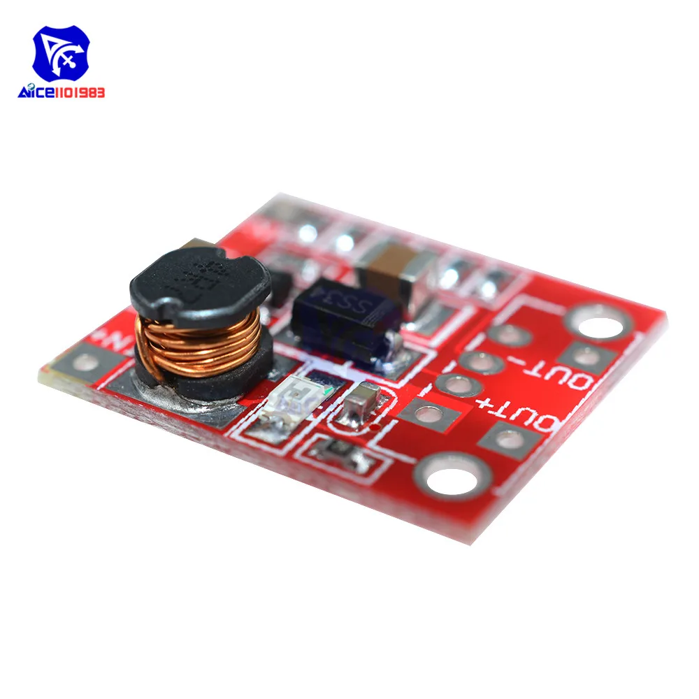 Diymore DC 2 5 6V до 4 12V 1A повышающий неизолированный модуль зарядного устройства для MP3